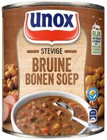 STEVIGE BRUINE BONENSOEP UNOX BLIK